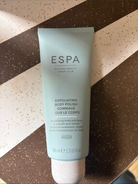 ESPA Exfoliating Body Polish tube. 3.3 fl oz